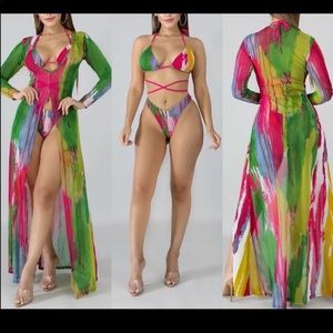 3 Piece Swimsuit Set
